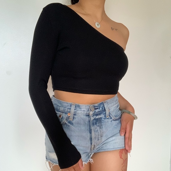 SHEIN | One-shoulder top - Picture 1 of 3